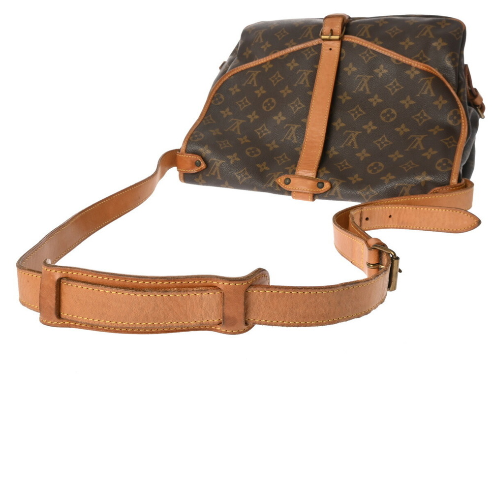 Louis Vuitton Saumur Bag Monogram Brown Canvas Shoulder - Picture 3 of 11